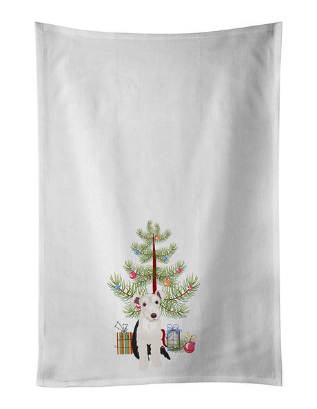 Parti Schnauzer Christmas Kitchen Towel Set