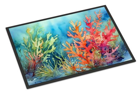 Seaweed Artwork Indoor Outdoor Doormat