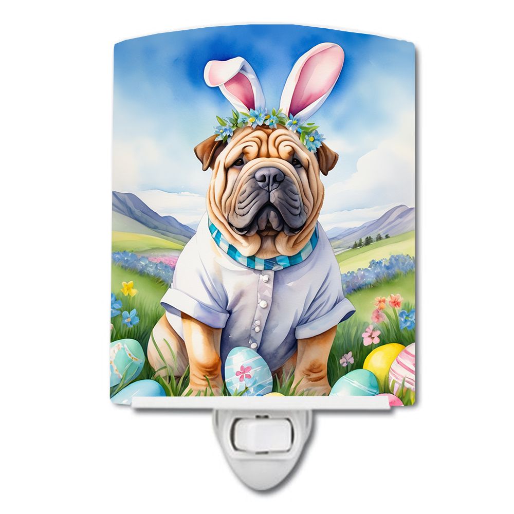 Shar Pei Easter Egg Hunt Night Light