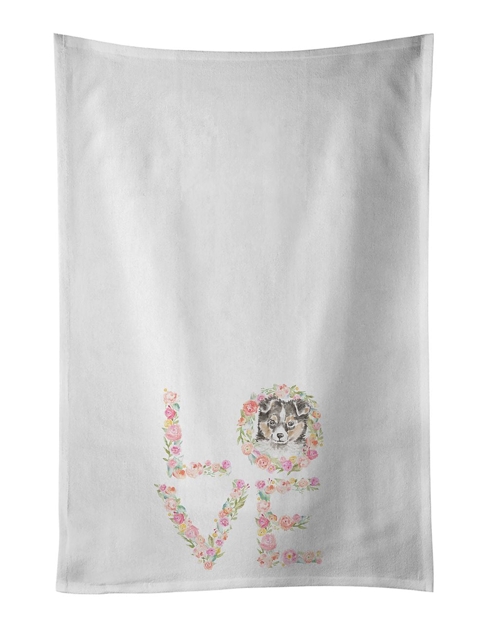 Sheltie LOVE Decorative Kitchen Towel Set