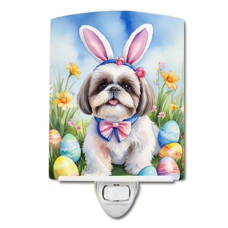 Shih Tzu Easter Egg Hunt Decorative Night Light