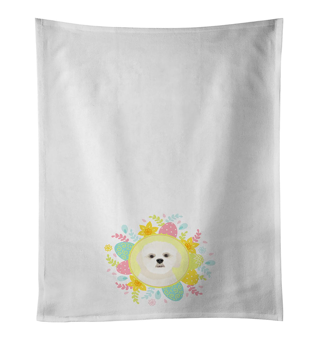 Shih Tzu Gold Easter Kitchen Towel Set