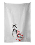 Siberian Husky So Loved Kitchen Towel Set