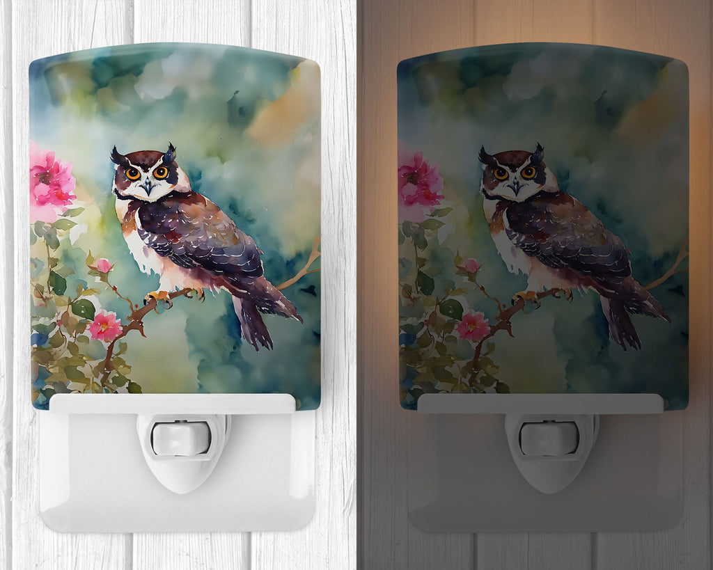 Spectacled Owl Decorative Night Light