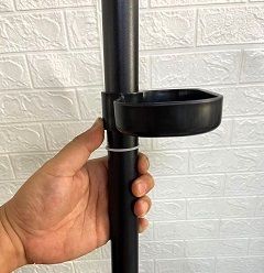 Adjustable Floor-to-Ceiling Tension Rod for Hanging Clothes and Accessories
