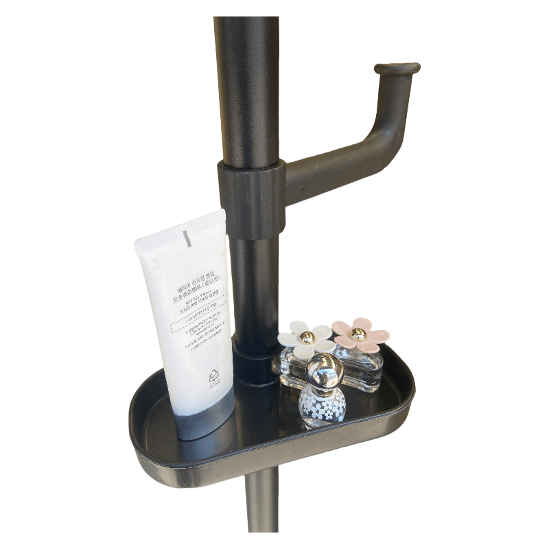 Adjustable Floor-to-Ceiling Tension Rod for Hanging Clothes and Accessories