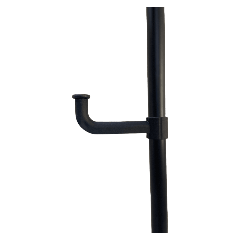 Adjustable Floor-to-Ceiling Tension Rod for Hanging Clothes and Accessories