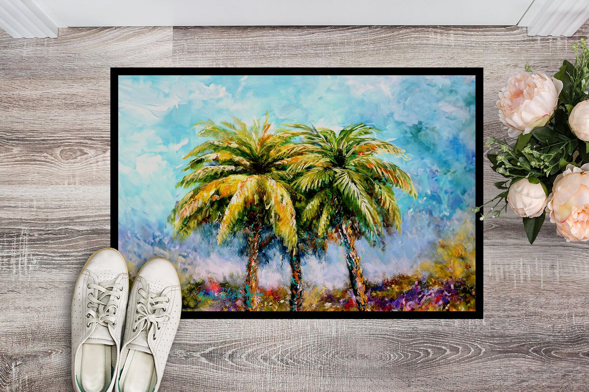 Summer Breezes Palm Tree Indoor-Outdoor Doormat