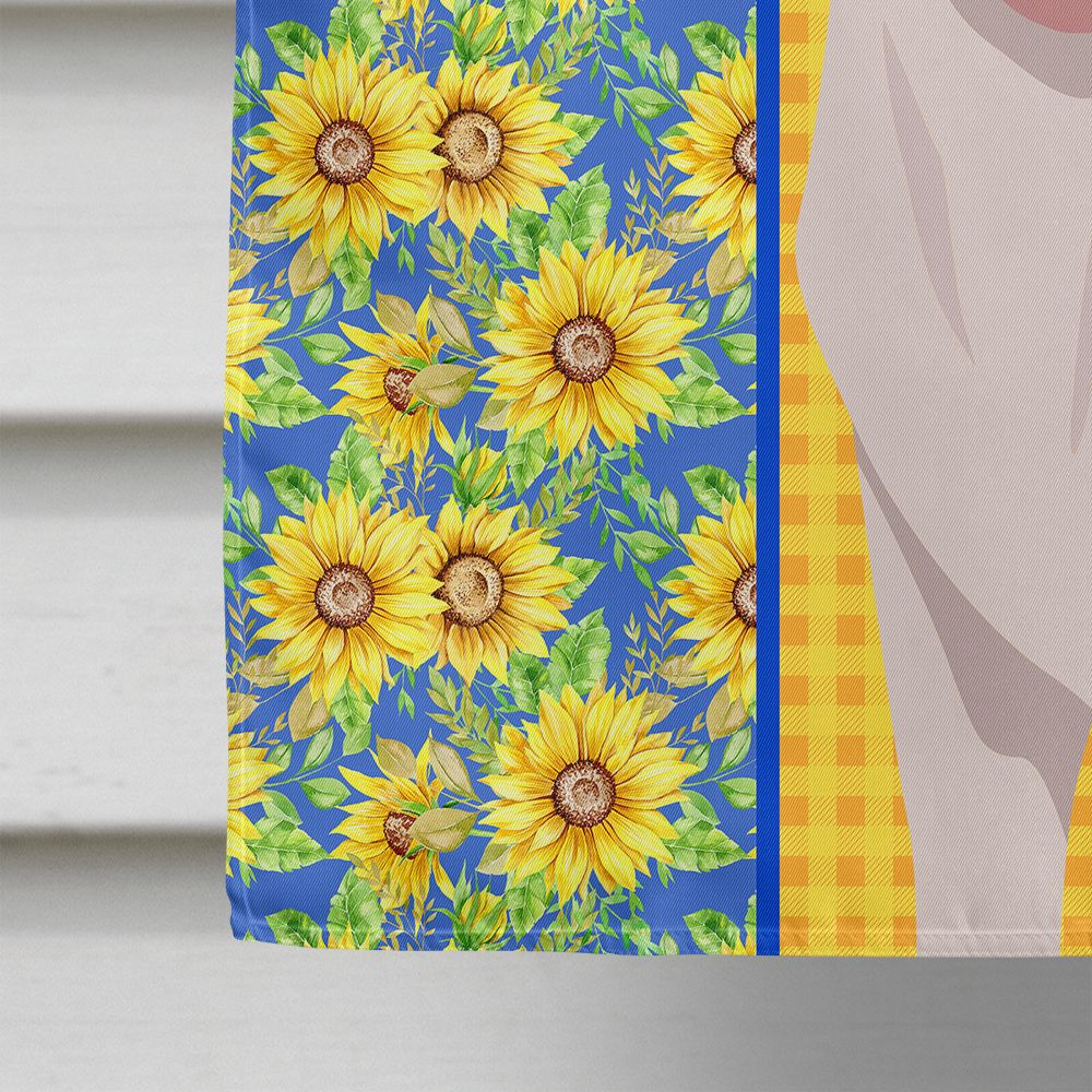 Large Double-Sided Sunflowers House Flag for Outdoor Decor