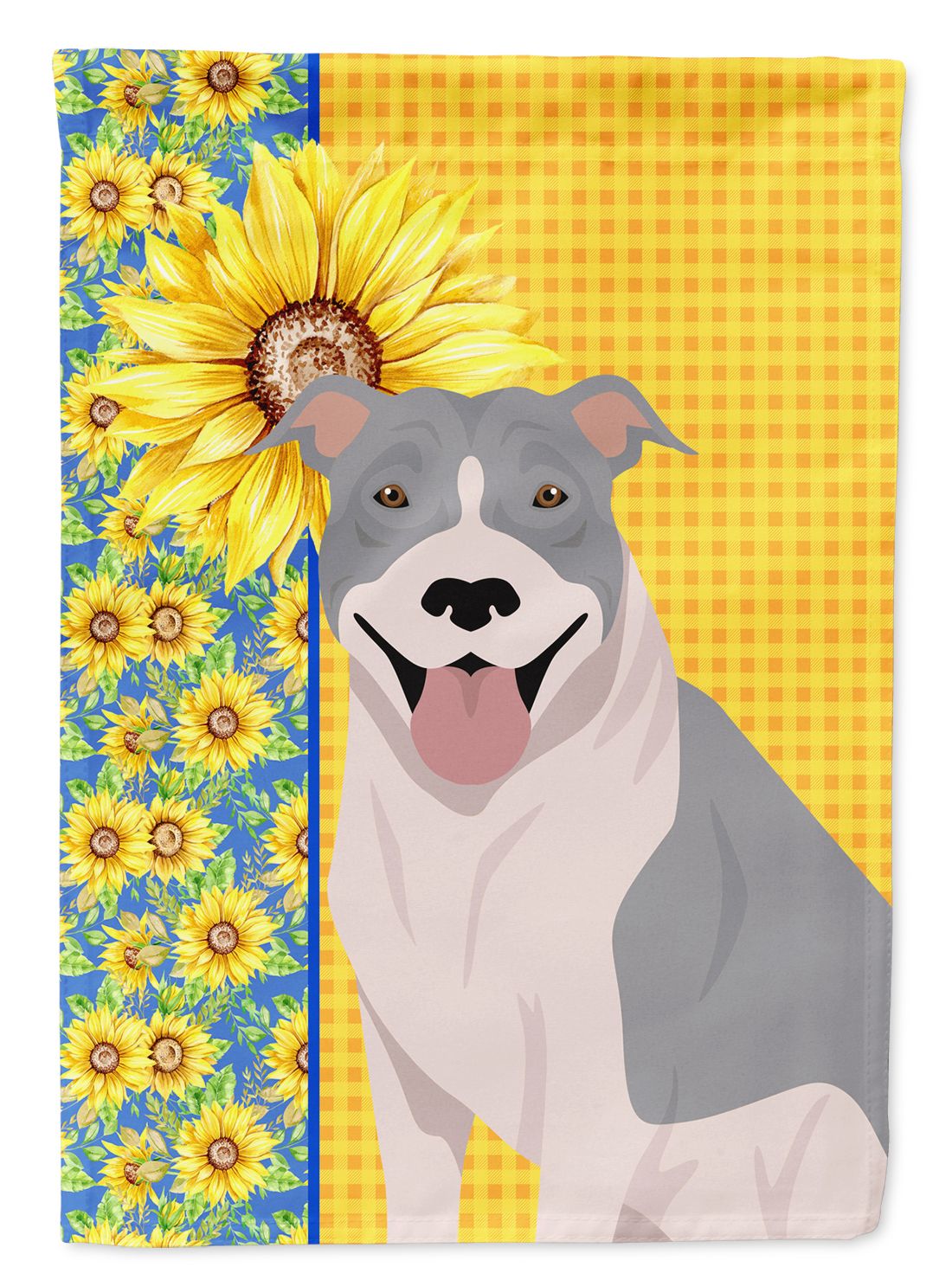 Large Double-Sided Sunflowers House Flag for Outdoor Decor