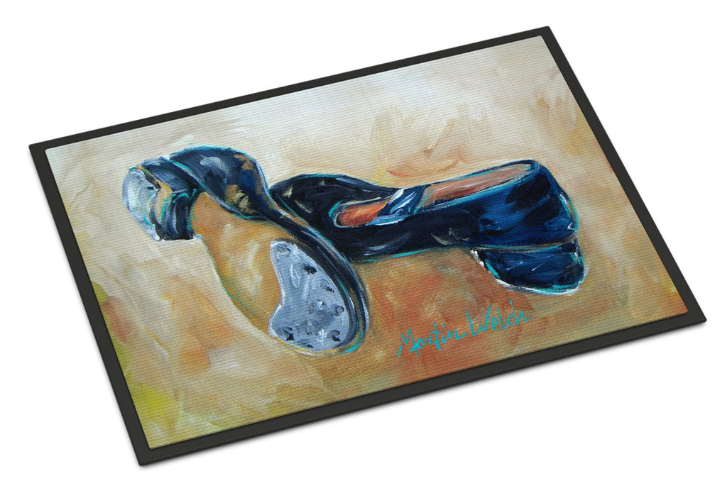 Tapped Out Shoes Indoor-Outdoor Artwork Doormat