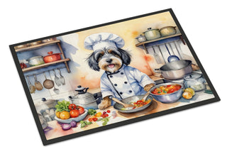 Tibetan Terrier The Chef Indoor-Outdoor Doormat