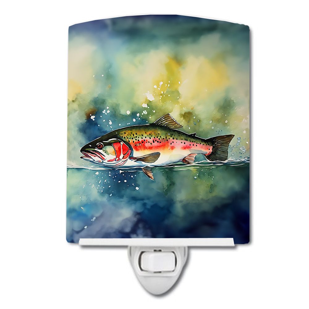 Trout Artwork Decorative Night Light