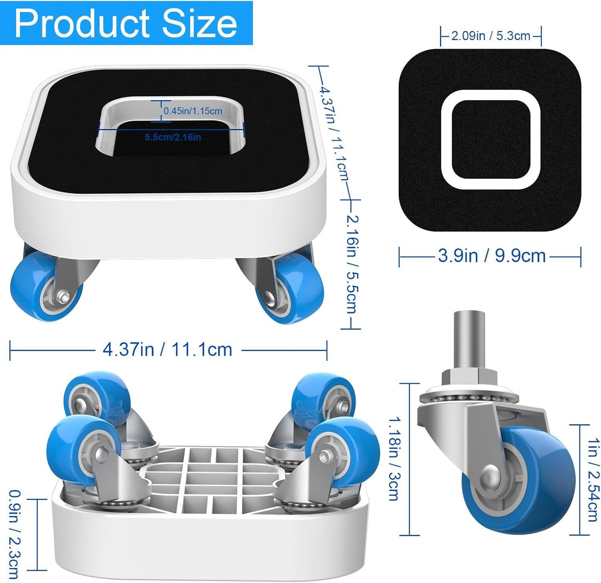 Rotating-Wheel Furniture Lift and Mover Set