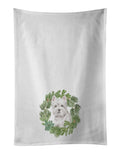 Westie Christmas Wreath Kitchen Towel Set