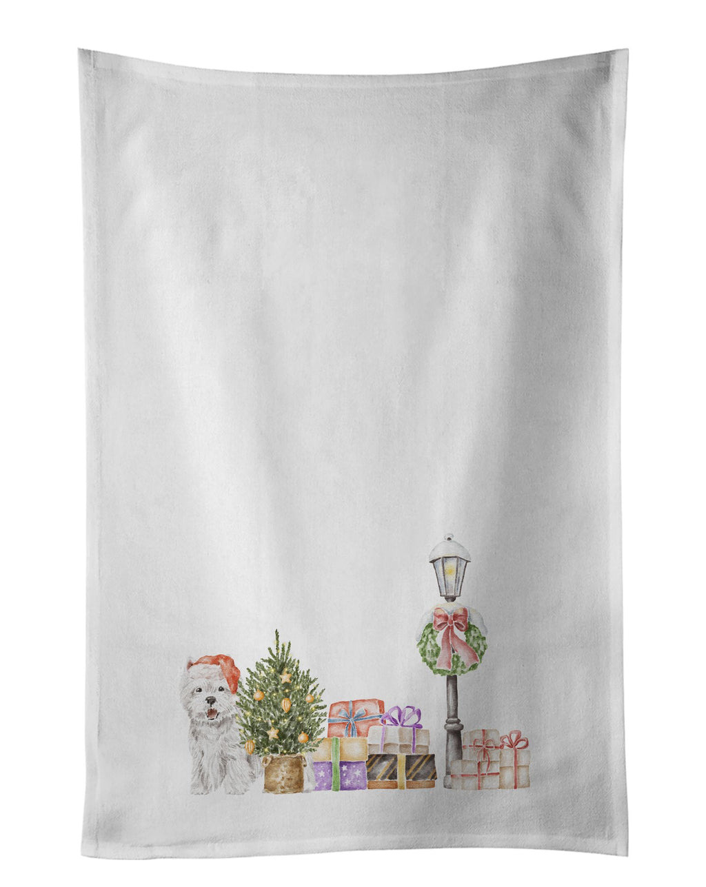 Westie Christmas Wonderland Kitchen Towel Set
