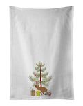 White Legged Hamster Christmas Kitchen Towels