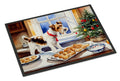 Wire Fox Terrier Christmas Cookies Doormat