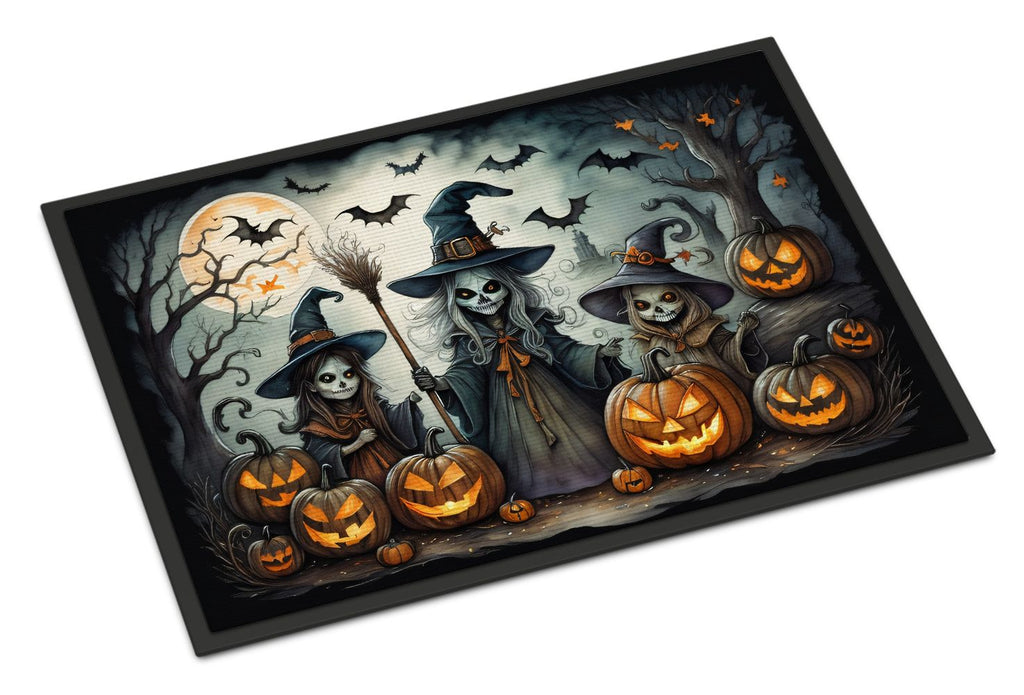 Spooky Witches Halloween Indoor-Outdoor Doormat