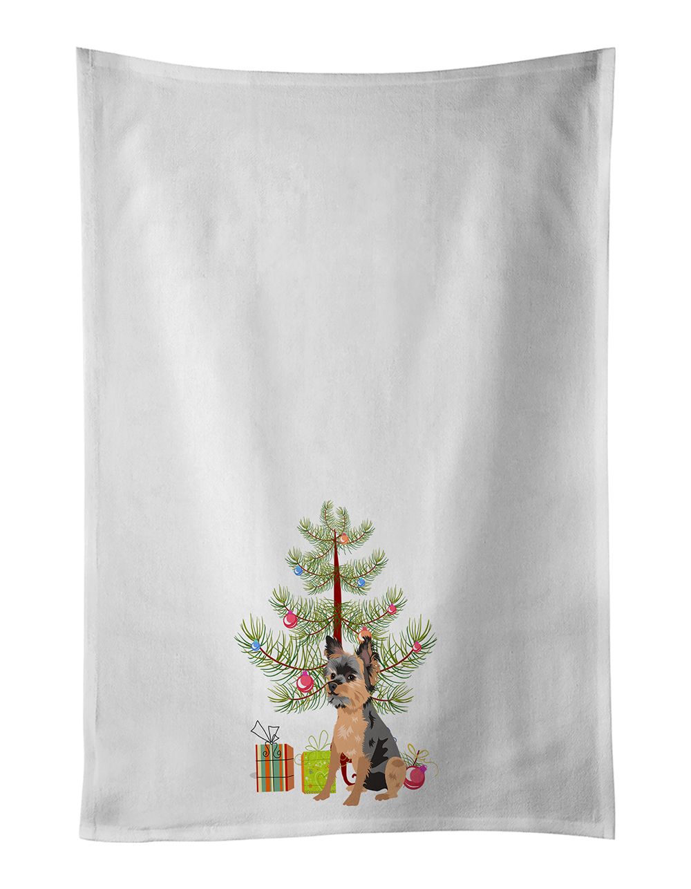 Yorkshire Terrier Christmas Kitchen Towel Set