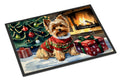 Cozy Christmas Doormat for Indoor or Outdoor Entryway
