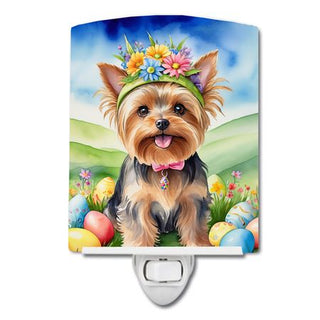 Yorkshire Terrier Easter Egg Hunt Night Light