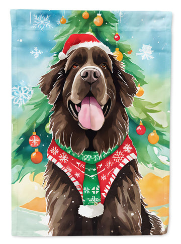 Newfoundland Christmas Double-Sided Garden Flag