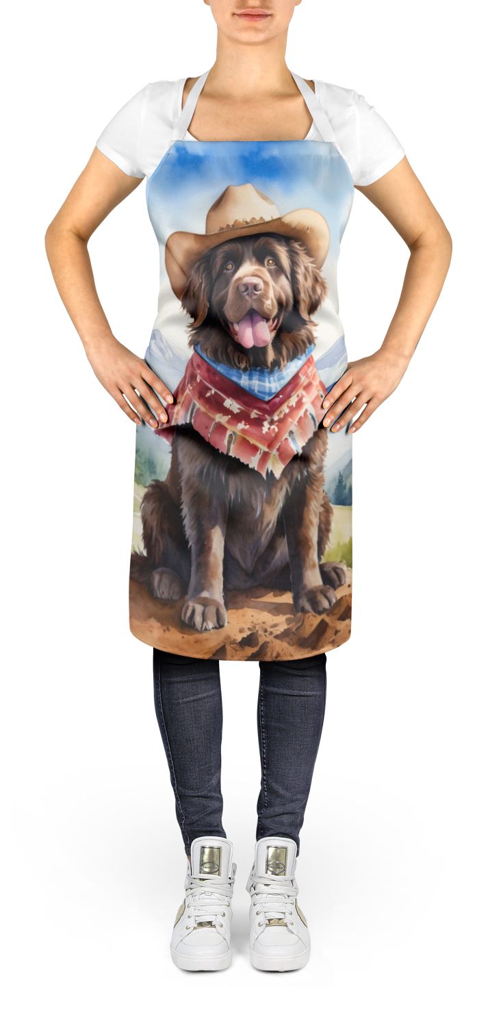 Newfoundland Cowboy Welcome Bib Apron