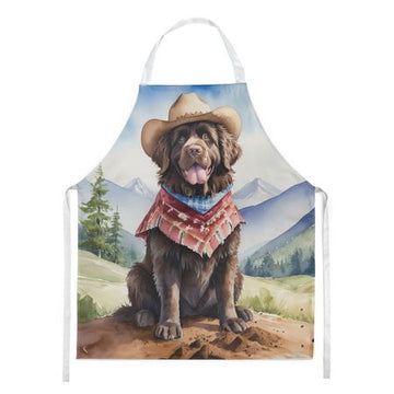Newfoundland Cowboy Welcome Bib Apron
