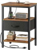 Flexible Bedside Storage with Built-In Charging