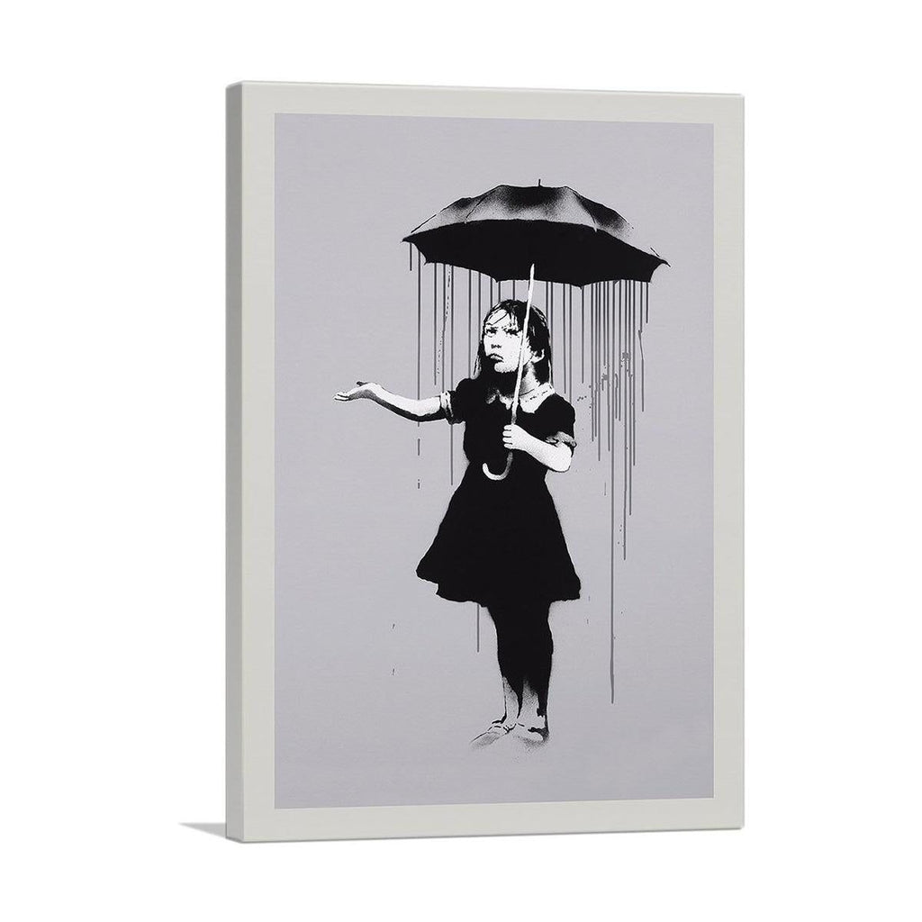 Nola Girl With Umbrella – Premium Canvas Wall Art