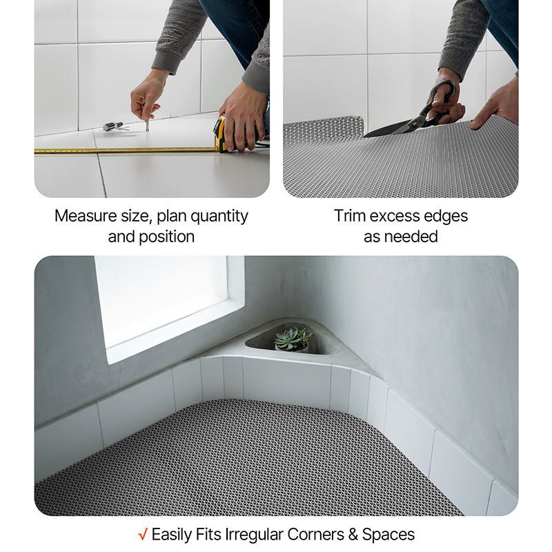 One-Piece Drainage Mat for Wet Areas