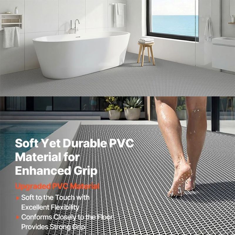 One-Piece Drainage Mat for Wet Areas