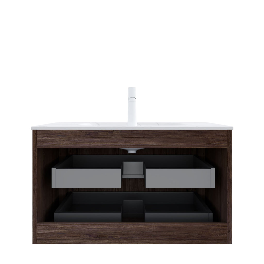 NOOR Floating Bathroom Vanity with Integrated Basin