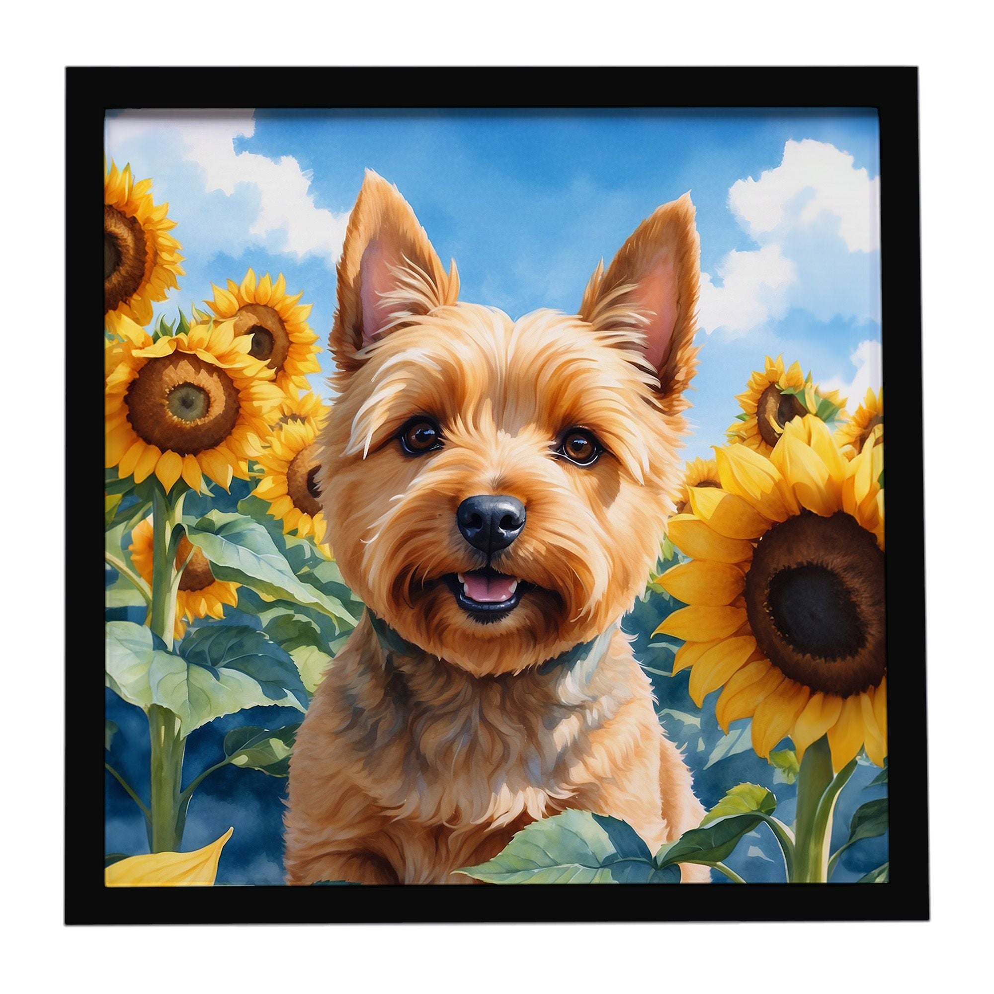 Framed Metal Print – Modern Wall Art for Kitchen, Bathroom, or Office