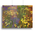 Nympheas Water Lilies Canvas Print or Poster - Art for Every Room - Small (12" x 8") / Poster Print