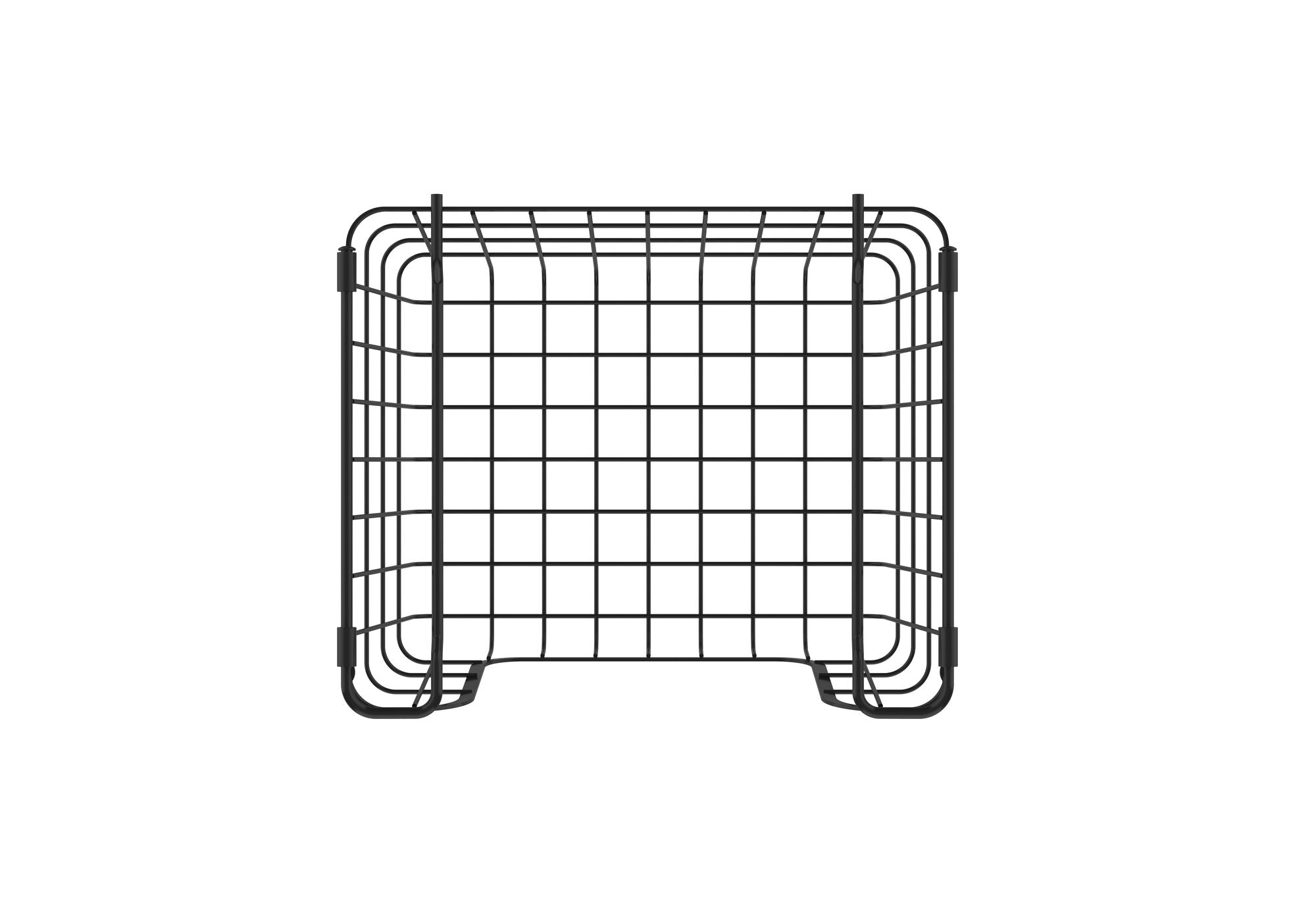 Oceanstar Stackable Wire Baskets for Pantry, Kitchen, Bathroom Organization