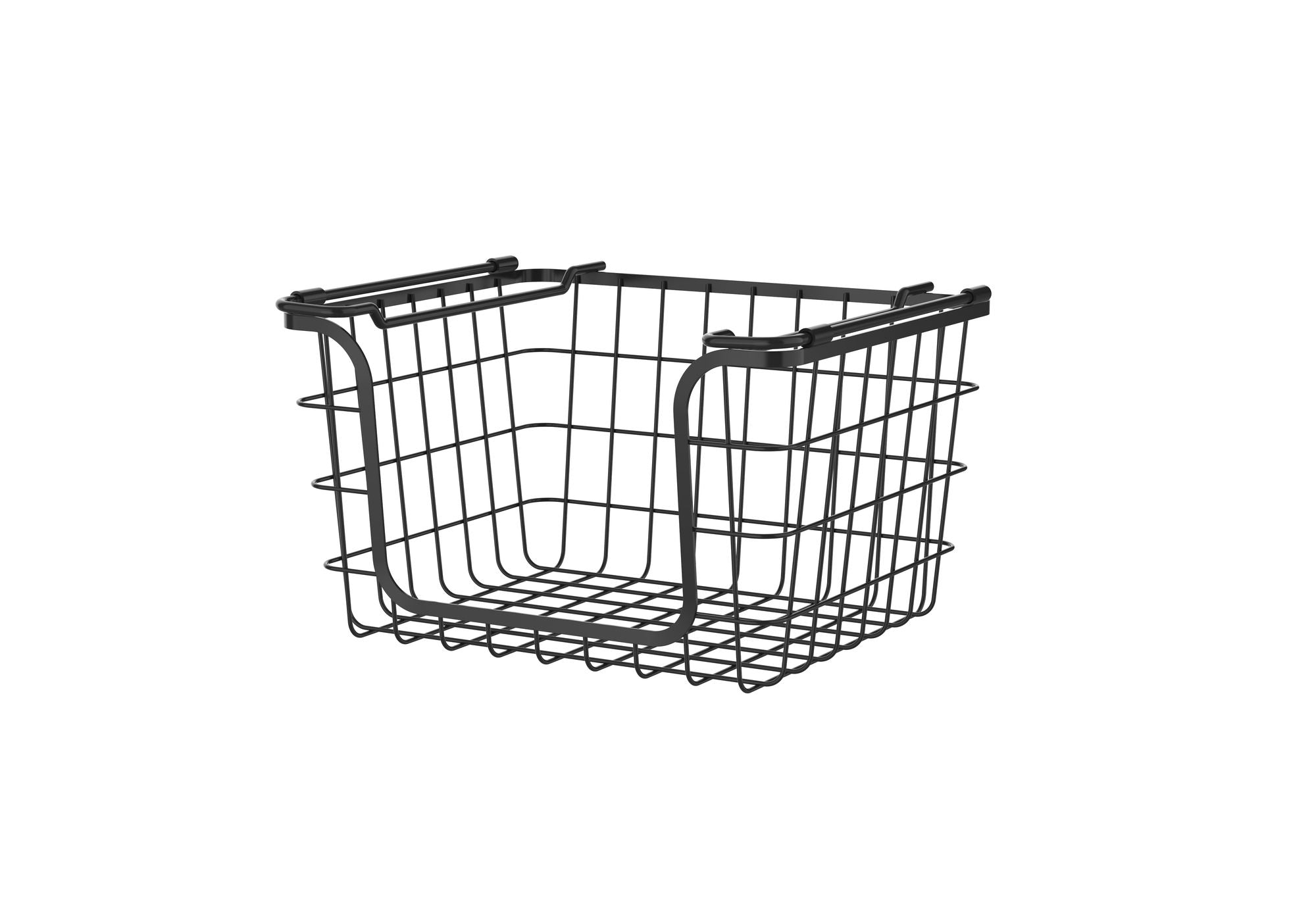 Oceanstar Stackable Wire Baskets for Pantry, Kitchen, Bathroom Organization