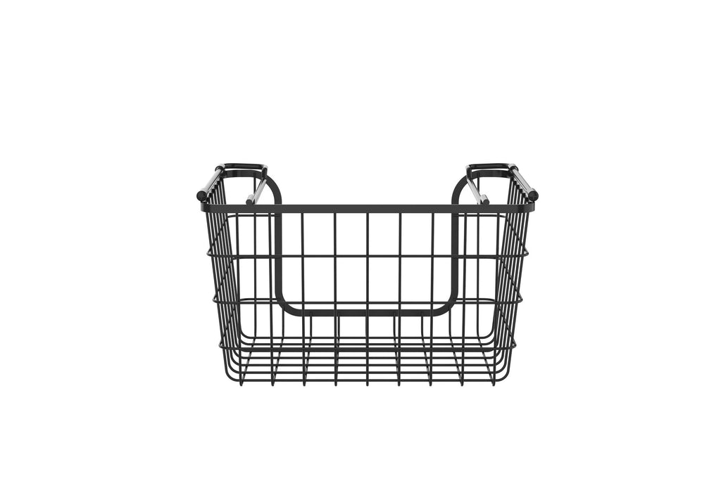 Oceanstar Stackable Wire Baskets for Pantry, Kitchen, Bathroom Organization