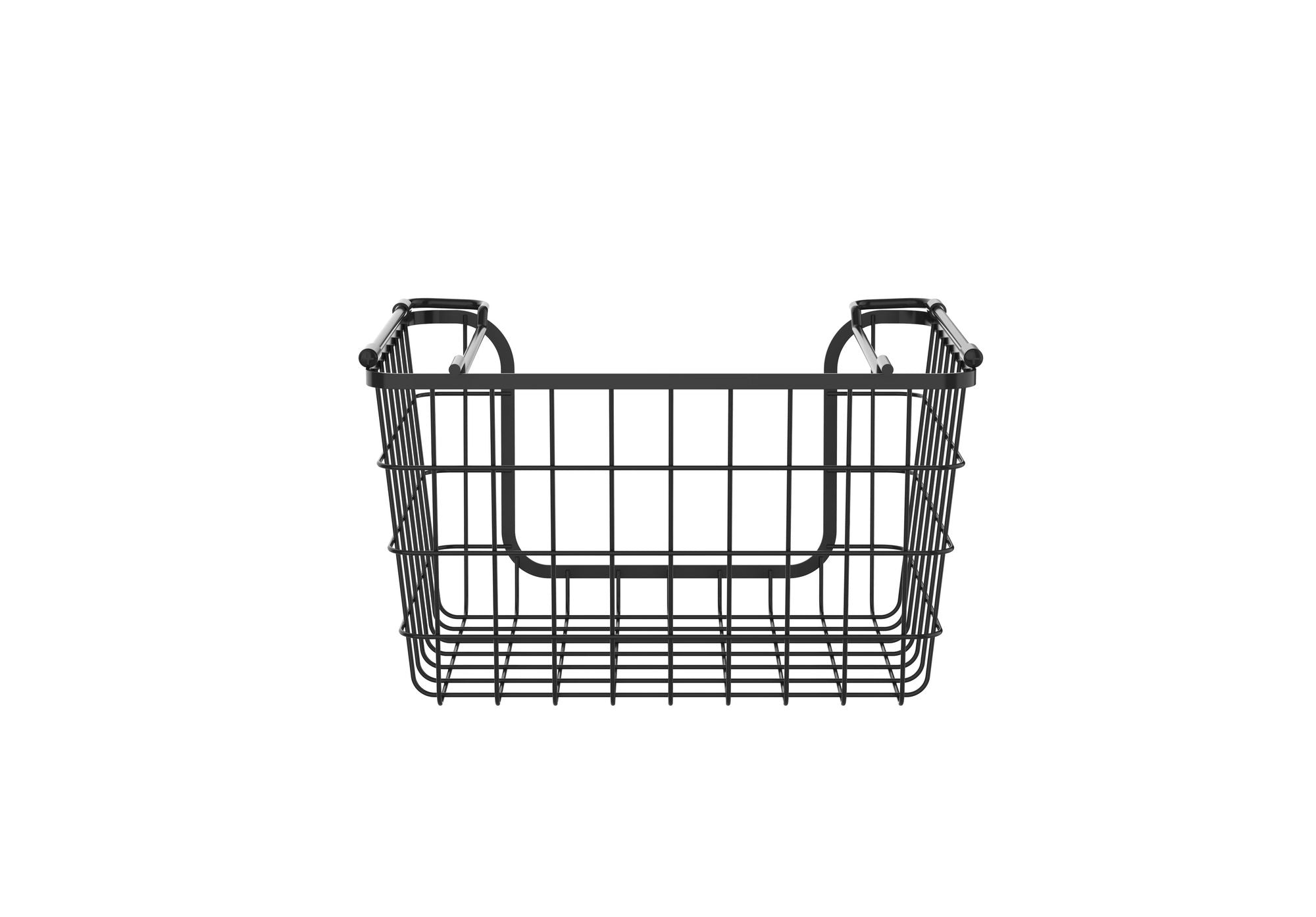 Oceanstar Stackable Wire Baskets for Pantry, Kitchen, Bathroom Organization