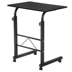 Removable P2 Chipboard & Steel Side Table with Adjustable Height