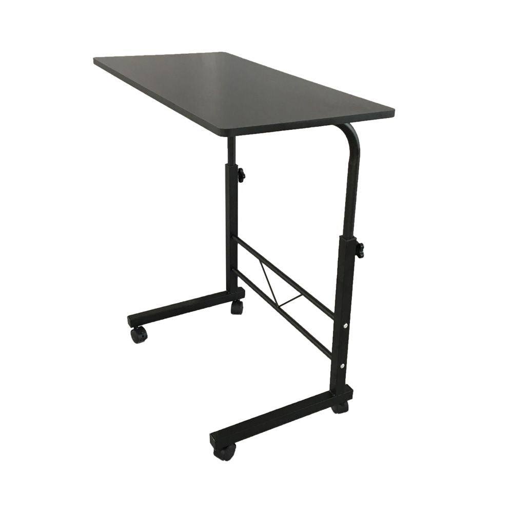 Removable P2 Chipboard & Steel Side Table with Adjustable Height