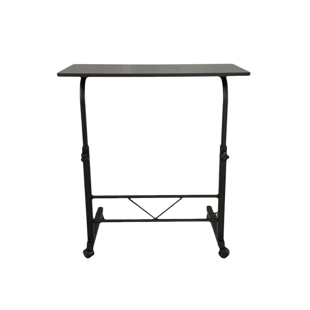Removable P2 Chipboard & Steel Side Table with Adjustable Height