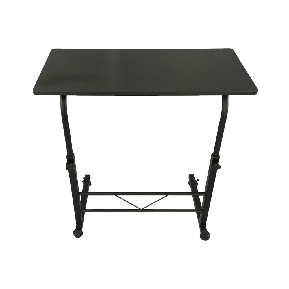 Removable P2 Chipboard & Steel Side Table with Adjustable Height