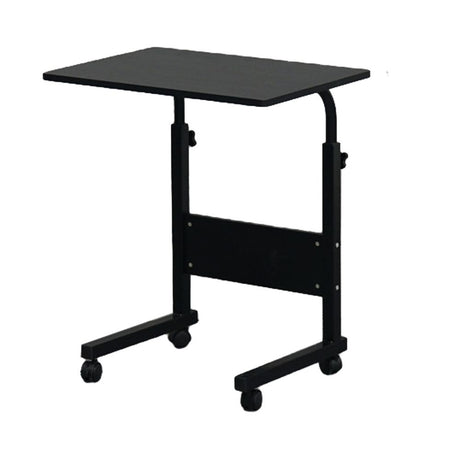 Removable & Adjustable Side Table with Sleek Black Finish