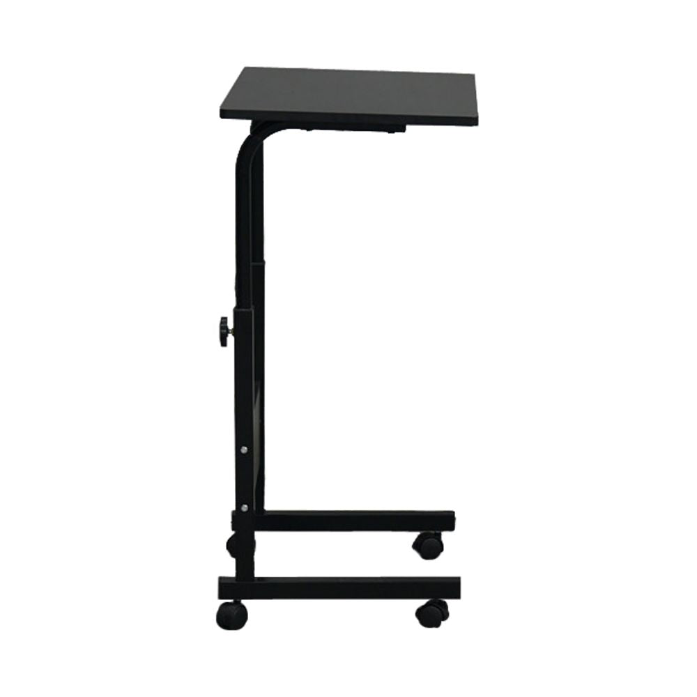 Removable & Adjustable Side Table with Sleek Black Finish