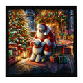 Premium Framed Metal Print Wall Art – Square, Easy to Clean