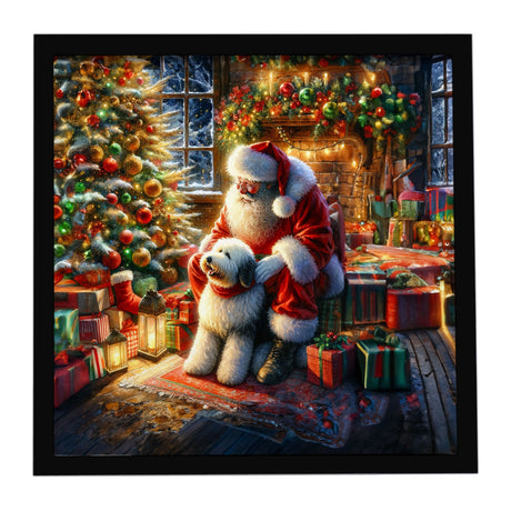 Premium Framed Metal Print Wall Art – Square, Easy to Clean