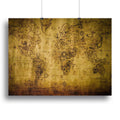 Old Map Wall Art with Timeless Character