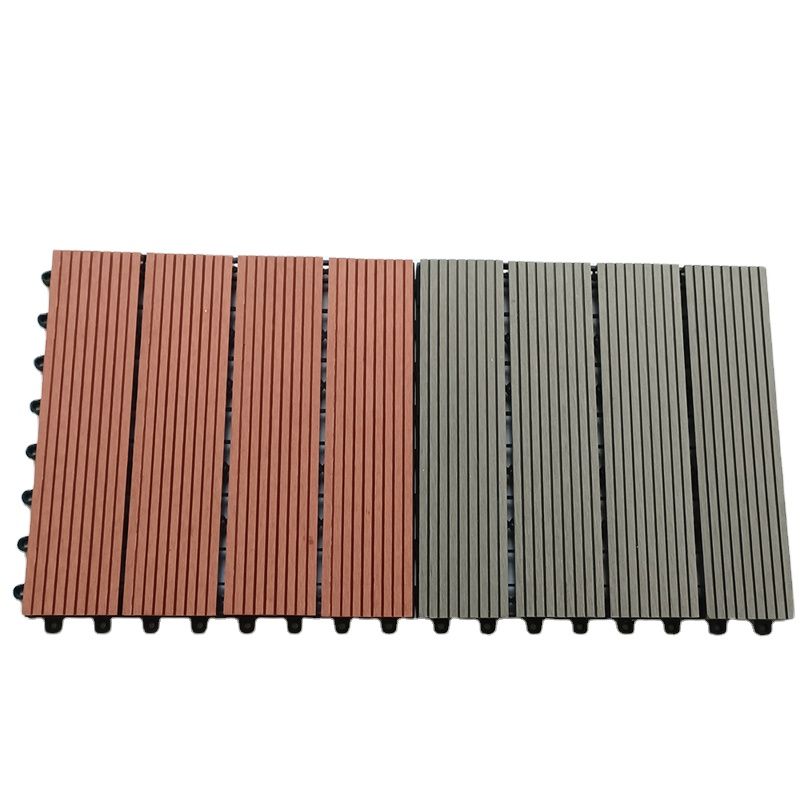 Snap-Together Outdoor Garden Floor Tiles